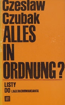 Czesław Czubak - autograf