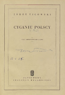 Jerzy Ficowski - autograf