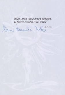Maria Danuta Betto - autograf
