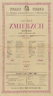 Izaak Babel &bdquo;Zmierzch&rdquo; / Stary Teatr im. Heleny Modrzejewskiej w Krakowie