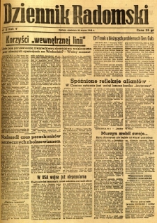Dziennik Radomski, 1944, R. 5, nr 72