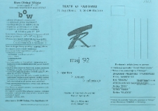 Teatr w Radomiu : program maj 1992