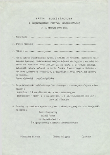 [Karta akredytacyjna]