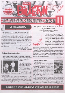 Biuletyn NSZZ "Solidarność" Ziemia Radomska, 2006, nr 636
