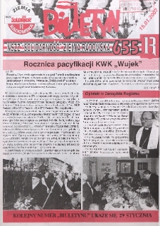 Biuletyn NSZZ "Solidarność" Ziemia Radomska, 2007, nr 655