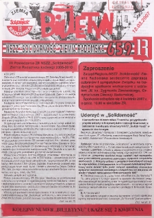 Biuletyn NSZZ "Solidarność" Ziemia Radomska, 2007, nr 659