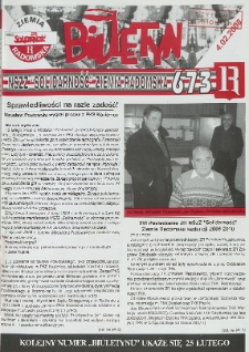 Biuletyn NSZZ "Solidarność" Ziemia Radomska, 2008, nr 673