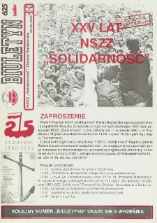 Biuletyn NSZZ "Solidarność" Ziemia Radomska, 2005, nr 625