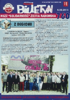 Biuletyn NSZZ "Solidarność" Ziemia Radomska, 2014, nr 760