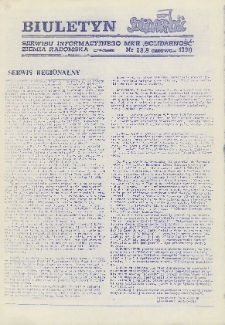 Biuletyn NSZZ "Solidarność" Ziemia Radomska, 1990, nr 28