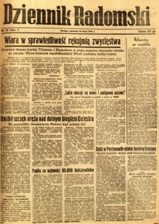 Dziennik Radomski, 1944, R. 5, nr 121