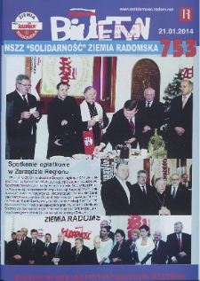 Biuletyn NSZZ "Solidarność" Ziemia Radomska, 2014, nr 753