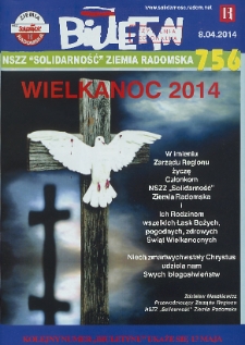 Biuletyn NSZZ "Solidarność" Ziemia Radomska, 2014, nr 756