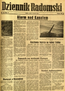 Dziennik Radomski, 1944, R. 5, nr 133
