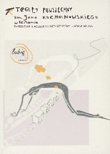 [Zaproszenie dla Anny Skubisz na premierę &bdquo;Wiecz&oacute;r kawalerski&rdquo; ]/ Teatr Powszechny im. Jana Kochanowskiego w Radomiu