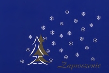 [Zaproszenie dla Anny Skubisz na „Wieczór Wigilijny" ]/ Teatr Powszechny im. Jana Kochanowskiego w Radomiu