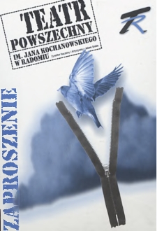 [Zaproszenie dla Anny Skubisz na premierę „Szachy" ]/ Teatr Powszechny im. Jana Kochanowskiego w Radomiu