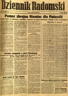 Dziennik Radomski, 1944, R. 5, nr 151