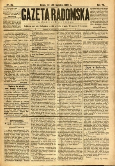 Gazeta Radomska, 1890, R. 7, nr 35