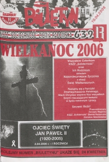 Biuletyn NSZZ "Solidarność" Ziemia Radomska, 2006, nr 639