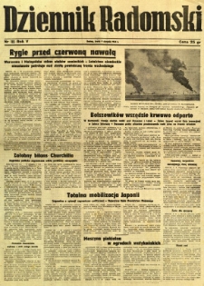 Dziennik Radomski, 1944, R. 5, nr 185