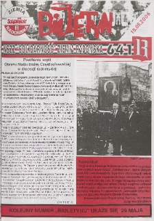Biuletyn NSZZ "Solidarność" Ziemia Radomska, 2006, nr 641