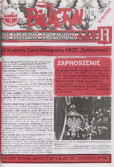 Biuletyn NSZZ "Solidarność" Ziemia Radomska, 2006, nr 649