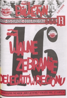 Biuletyn NSZZ "Solidarność" Ziemia Radomska, 2006, nr 644