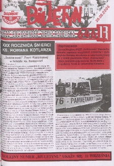 Biuletyn NSZZ "Solidarność" Ziemia Radomska, 2006, nr 646