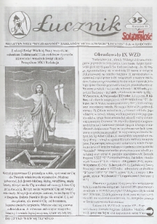 Łucznik : Biuletyn NSZZ "Solidarność" Zakład&oacute;w Metalowych "Łucznik" S.A. w Radomiu, 1998, nr 35