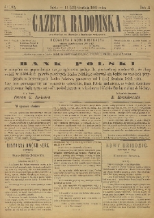 Gazeta Radomska, 1885, R. 2, nr 102