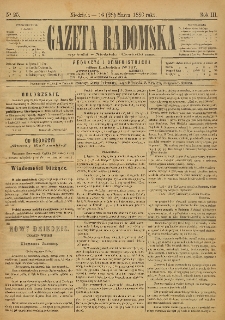 Gazeta Radomska, 1886, R. 3, nr 25