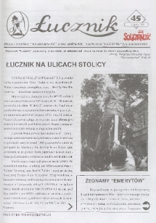 Łucznik : Biuletyn NSZZ "Solidarność" Zakład&oacute;w Metalowych "Łucznik" S.A. w Radomiu, 1999, nr 45