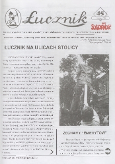 Łucznik : Biuletyn NSZZ "Solidarność" Zakładów Metalowych "Łucznik" S.A. w Radomiu, 1999, nr 45