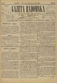 Gazeta Radomska, 1886, R. 3, nr 53