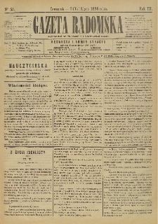 Gazeta Radomska, 1886, R. 3, nr 55