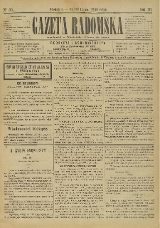 Gazeta Radomska, 1886, R. 3, nr 56