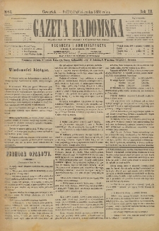 Gazeta Radomska, 1886, R. 3, nr 83