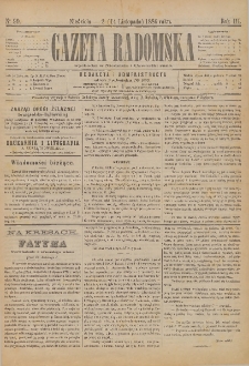 Gazeta Radomska, 1886, R. 3, nr 90
