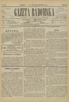 Gazeta Radomska, 1886, R. 3, nr 67