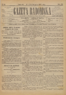 Gazeta Radomska, 1886, R. 3, nr 93