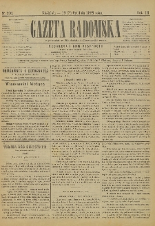 Gazeta Radomska, 1886, R. 3, nr 100