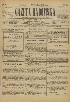Gazeta Radomska, 1886, R. 3, nr 101