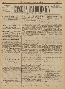 Gazeta Radomska, 1887, R. 4, nr 50