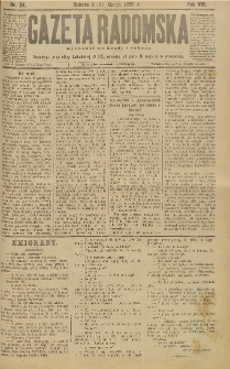 Gazeta Radomska, 1891, R. 8, nr 24