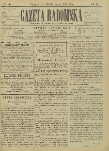 Gazeta Radomska, 1887, R. 4, nr 90