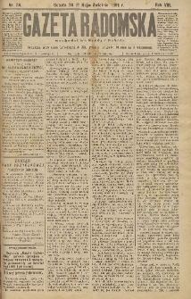 Gazeta Radomska, 1891, R. 8, nr 36