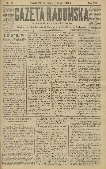 Gazeta Radomska, 1891, R. 8, nr 56