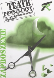 [Zaproszenie dla Anny Skubisz na premierę „Tajemniczy ogród" ]/ Teatr Powszechny im. Jana Kochanowskiego w Radomiu