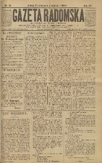 Gazeta Radomska, 1891, R. 8, nr 98